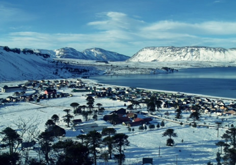 Cabaña Las Cascadas Caviahue invierno