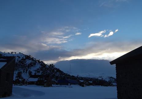 Cabaña Las Cascadas Caviahue invierno